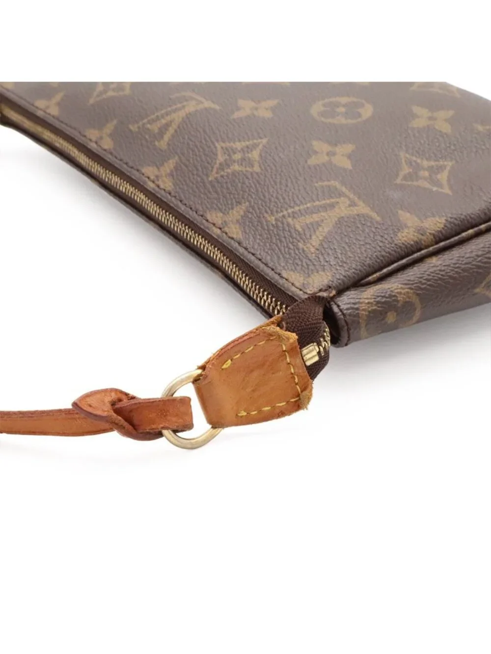 Louis Vuitton Monogram Pochette Soir Pouch Handbag Party
